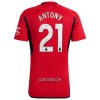 Camisola Manchester United Antony 21 Homen Equipamento 1ª 23/24